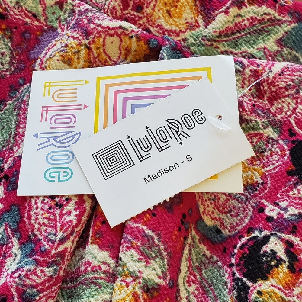 NWT Lularoe Madison Skirt S